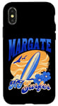 iPhone X/XS New Jersey Surfer Margate NJ Surfing Beach Boardwalk Case