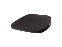 Fellowes Breyta Wedge Seat Cushion With Coccyx Cut Out For Office Chair Black - 100119849, Sittdyna, Stoll, Polyester, Svart, 430 Mm, 430 Mm