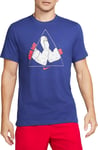 T-paita Nike Dri-FIT Men s Fitness T-Shirt dx0977-455 Koko S
