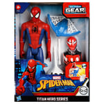 Spider-Man Marvel Titan Hero Series Blast Gear Action Figure Official