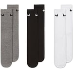 NIKE SX7676 Everyday Lightweight Socks mens multi-color XL