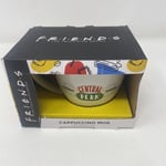 Friends Cappuccino Novelty Coffee Mug / Tea Cup Central Perk New Condition Box