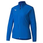 Puma Women's teamGOAL 23 Sideline Jacket W Track, Electric Blue Lemonade-Team Power Blue, M