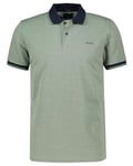 GANT Men's 4-COL Oxford SS Pique Polo Shirt, Basil Green, XL