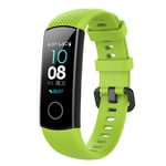 Huawei Honor Band 4 mjukplast klockarmband - Grön