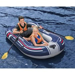Bestway Hydro-Force Inflatable Boat Kayak with Pump and Oars Blue vidaXL