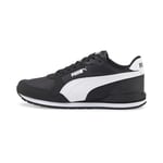 PUMA St Runner V3 Nl Jr Sneaker, Black White, 3.5 UK