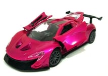 Kids Girls Pink Purple Remote Control Sports Car Door Open With Remote Toy Xmas