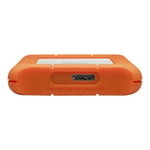 Disque dur externe LACIE RUGGED MINI, 2 To - USB 3.0 - Orange