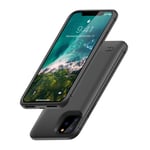 Coque Batterie Chargeur pour IPHONE 11 Pro Max APPLE Power Bank 6500mAh Secours Slim (NOIR) - Neuf