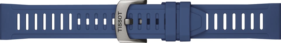 Tissot Klockarmband T603049210 Gummi Blå 21mm
