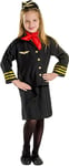 Dress Up America Ensemble de costumes d’agent de bord de fille