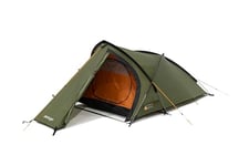 Vango Hydra 200 Trekking 2 Man Tent [Amazon Exclusive] , 5000mm HH, Semi-Geodesic Design with Alloy Poles for 2 People, Lightweight, Camping