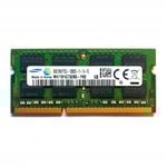 8GB DDR3L 1x8GB Samsung SODIMM 2Rx8 PC3L-12800S 1600Mhz RAM Minne