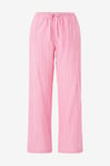 Gina Tricot - Byxor Dina Linen Trousers - Rosa