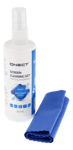 Qnect Rengöringsspray med mikrofiberduk för skärmar, 100ml