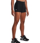 UNDER ARMOUR WOMEN'S COMPRESSION SHORTS BLACK GYM TRAINING WORKOUT FITNESS UA