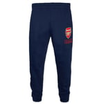 Arsenal Official Football Gift Boys Slim Fit Fleece Joggers Jog Pants