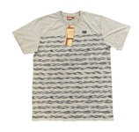 Onitsuka Tiger Men's T-Shirt (Size L) Sports De Breton Stripes Logo Top - New