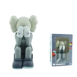 Cartoon Kaws Modell Art Leksaker Figurer Hem Ornament Dekoration För Barn Flerfärgad Valfri (FMY) Gray