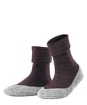 FALKE Women's Cosyshoe W HP Wool Grips On Sole 1 Pair Grip socks, Red (Winetasting 8546), 7-8
