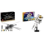 LEGO Icons Dune Atreides Royal Ornithopter, Set de Collection pour Adultes & Creator 3-en-1 L’Astronaute dans l’Espace, Jouet de Construction avec Chien et Navette Spatiale, Décoration