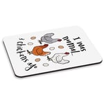 I Was Normal 3 Chickens Ago PC Computer Mouse Mat Pad Funny Crazy Chicken Lady