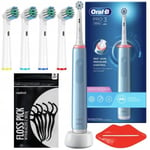 ORAL-B Oral-b Pro 3 3000 Sensitive Clean Eltandborste + 4 Ersättningsspetsar