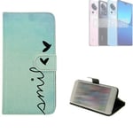 360° wallet case protective cover for Xiaomi 13 Lite Design smile