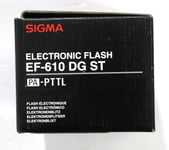 Sigma EF-610 DG ST PA -PTTL Pentax Fit Shoe Mount Flash (8272BL)