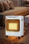 Portable Indoor Ceramic Gas Heater With Wheel