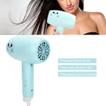 (Blue)1000w Mini Hair Dryer Blow Dryer Electric Hair Drying Tool BGS