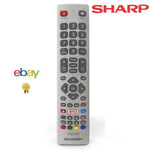 Genuine Original TV Remote Control for Sharp Aquos LC-49CFG6001K Ultra LCD LED