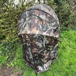 Camo Hide Tent 1 Man Folding Tent Shooting Hunting Pigeon Hide Tent
