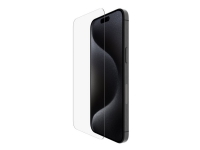 Belkin UltraGlass 2 - Skärmskydd för mobiltelefon - glas - för Apple iPhone 15 Pro Max