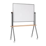 Mobil dubbelsidig whiteboard - Curvo