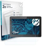 Bruni 2x Protective Film for HannSpree Pad 13.3 Zeus 2 Screen Protector