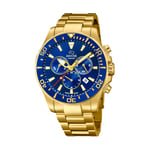 Jaguar Men's Wrist Watch Chrono Executive J864-2 Sapphire Glass 20 Atm Golden