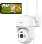 ieGeek 6MP 360° Security Camera Outdoor, Auto Tracking CCTV Systems... 
