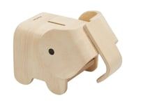 Sparbössa elefant av trä från Plantoys