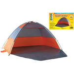 UV Protected SPF40 Monodome Beach Shelter Tent 210x120x120cm & Carry Bag