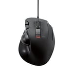 Elecom Wired Mouse trackball 6 button black M-XT3URBK