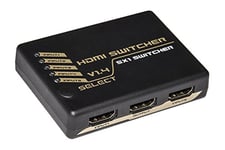 Link lkshdmi514 Switch HDMI 5 Ports 4 Kx2 K @ 30Hz Version 1.4. avec télécommande