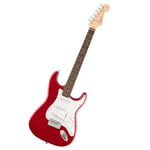 Fender Squier Debut Series Stratocaster Guitare Electrique, Guitare pour Débutants, avec 2 ans de Garantie, Couleur Satin Rouge Dakota