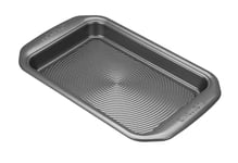 Circulon Momentum Oven Tray Non Stick - Durable Grey Carbon Steel Dishwasher Safe Bakeware - Small Baking Tray 11.5" x 7 x 1" (29 x 18 x 3cm)