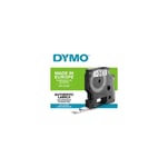DYMO - Nylon - noir sur blanc - Roll (1.2 cm x 3.5 m) 1 cassette(s) ruban flexible - pour ExecuLabel LM150; LabelMANAGER
