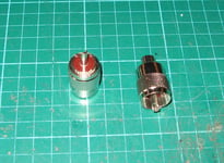 PL259 6mm SCREW SOLDER ON PLUGS ONE  NEW RG58 COAX 5-6mm RF HAM RADIO USE