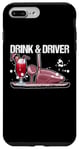 Coque pour iPhone 7 Plus/8 Plus Drink And Driver Balle De Golf Tee Vert Handicap Driver Golf