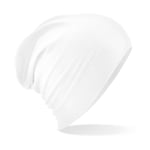 Beechfield Hemsedal Cotton Slouch Beanie - Sapphire Blue / One size