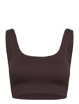 Aim´n Ribbed Seamless Bra Brun